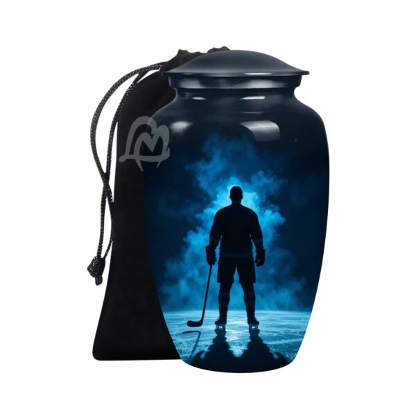 Adult Cremation URNS for Ashes- Hockey Cremation Urns for Human Ashes - Completely Handcrafted.
