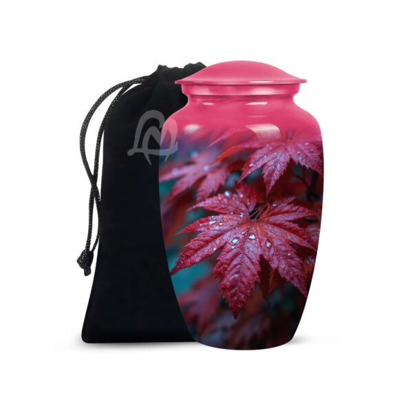 Maple Leaf Urns for Human Ashes Adult Male, Funeral Urn for Human Ashes
