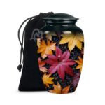 Maple Leaf Urns for Human Ashes Adult Male, Funeral Urn for Human Ashes