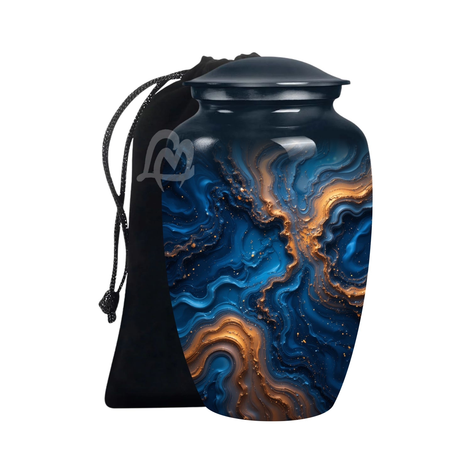 Marble Abstract Cremation Urns for Human Ashes – Metal Urns for Adults Marble Abstract Cremation Urns for Human Ashes – Metal Urns for Adults
