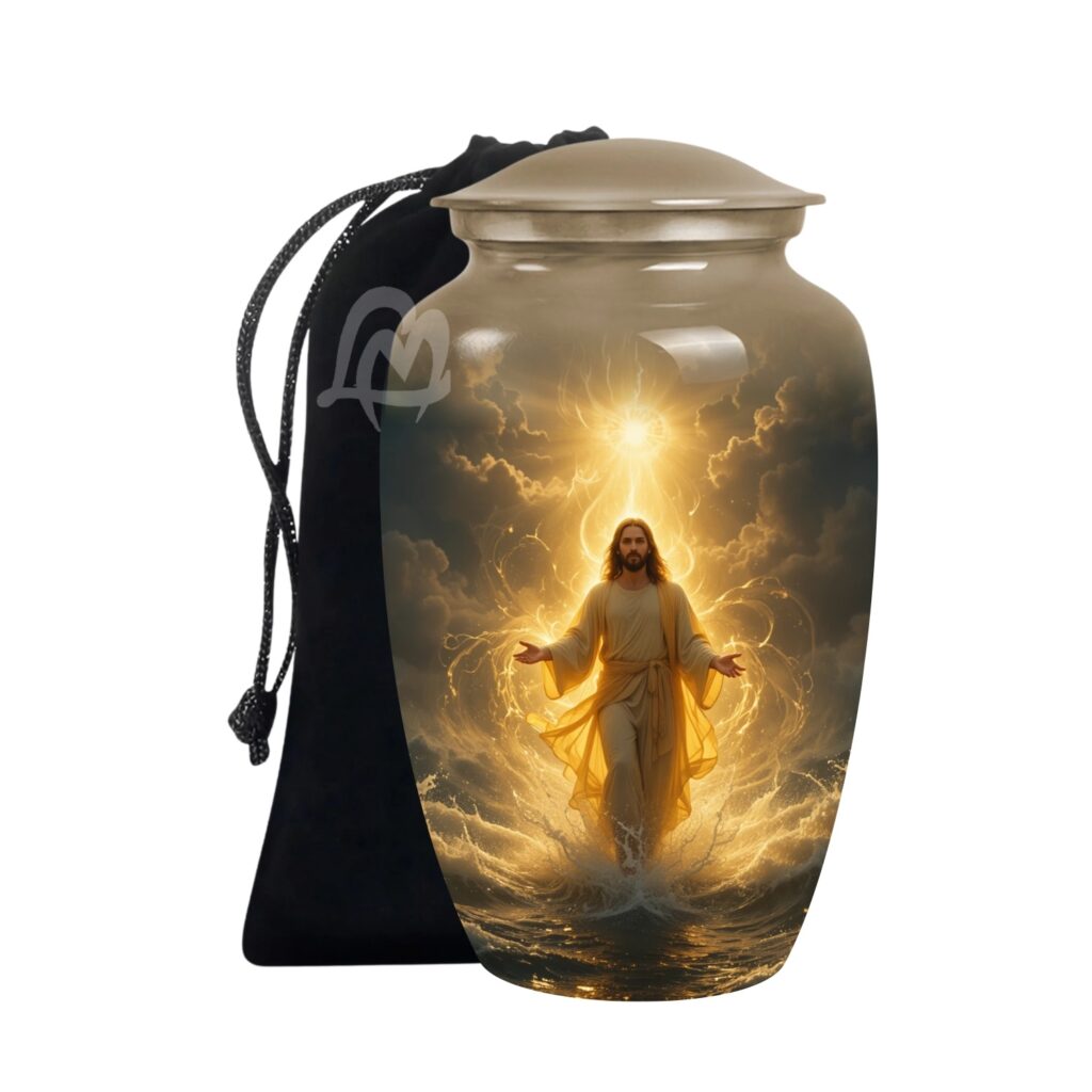 Memorial Urn Carefully Handcrafted with Elegant Finishes to Honor and Remember Your Loved Ones.