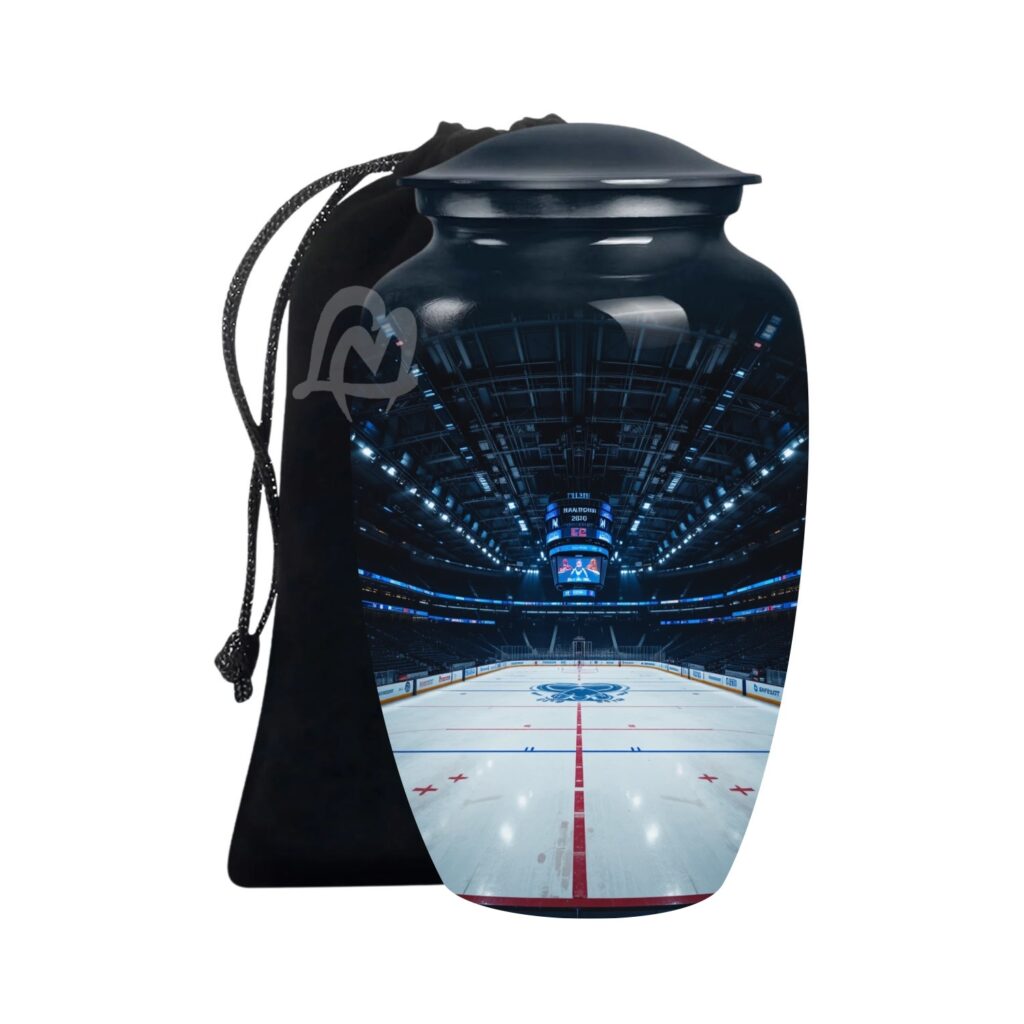 Adult Cremation URNS for Ashes- Hockey Cremation Urns for Human Ashes - Completely Handcrafted.