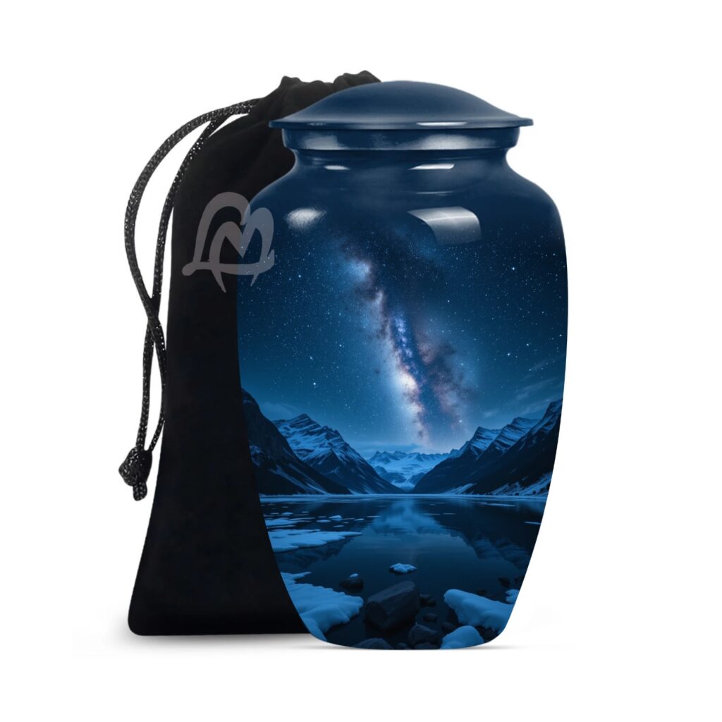 Aurora Borealis Urns for Human Ashes Adult Male Female