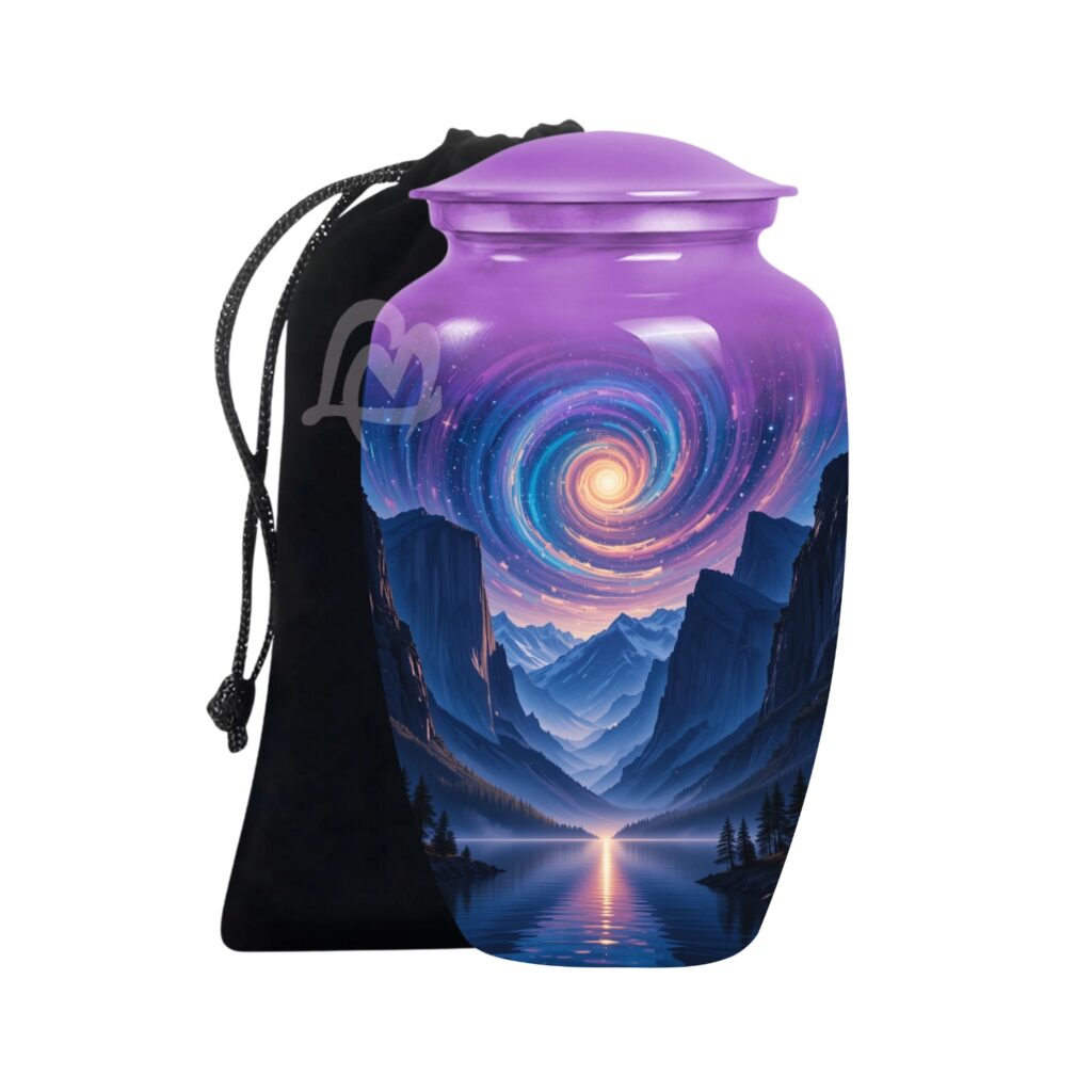 Aurora Borealis Urns for Human Ashes Adult Male Female